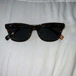 Wood hand-crafted in USA, turtle shell brown frame, Sunglasses.